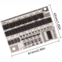 BMS 5S 100A 21V защитна платка за балансиране на Li-Ion 18650 батерии – за електроинструменти 10022, снимка 10