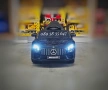 ТОП ЦЕНА!НОВО!Акумулаторна кола Mercedes GTR с МЕКИ ГУМИ,12V батерия,кожена седалка,дистанционно упр, снимка 4