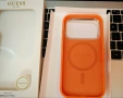 GUESS Калъф Кейс Magsafe за iPhone 17 Pro / Orange / Оригинал /, снимка 10