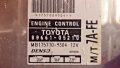 Блок за управление на двигателя – ECU за Toyota Avensis 1.8 Бензин 8966105210 MB1757009304, снимка 3