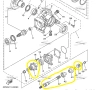 НОВ комплект за Заден Кардан 2002-08 Yamaha Grizzly 660, снимка 2