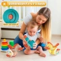 Играчка за танцуващо пате, играчки за пълзене за бебета, насърчаващи ходенето и движението на бебето, снимка 6