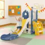 Детска пързалка за открито и закрито с баскетбален кош, снимка 8