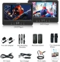 Нов Двоен портативен USB / SD / DVD плеър за кола WONNIE 10.5 инча – Два самостоятелни екранa ..., снимка 8