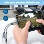 Преходник DAC USB C към 3,5 мм Aux жак за слушалки и адаптер за зарядно USB C 60W бързо зареждане , снимка 8