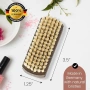 Нова SHASH Handmade Ръчно изработена четка за нокти и ръце термобукова дървесина , снимка 4