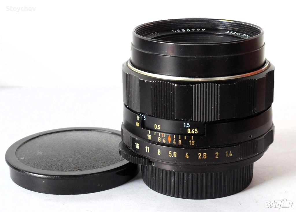 Обектив Super-Multi-Coated Takumar 50mm F1.4 ЗАПАЗЕН, снимка 1