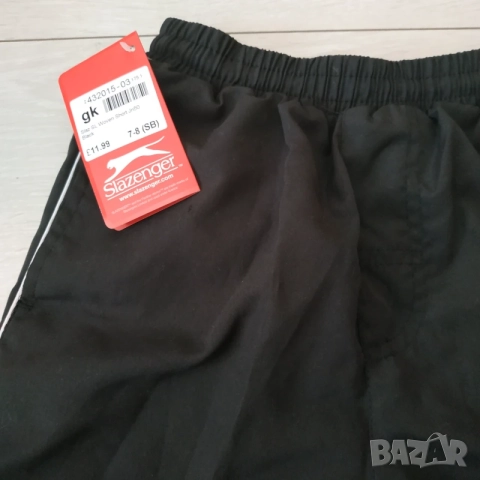 Оригинални къси гащи Slazenger Black за 7-8 г. и 9-10 г., снимка 2 - Детски къси панталони - 55463647