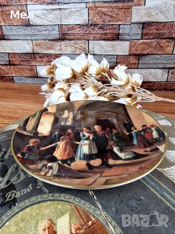 Декоративна чиния Hutschenreuther , снимка 2 - Декорация за дома - 55422808