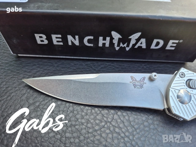 Сгъваем нож Benchmade Seven/Ten 710FE24 Mc Henry&Williams, снимка 11 - Ножове - 54518571