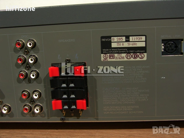 Ресивър  Revox b-285, снимка 8 - Ресийвъри, усилватели, смесителни пултове - 54790221