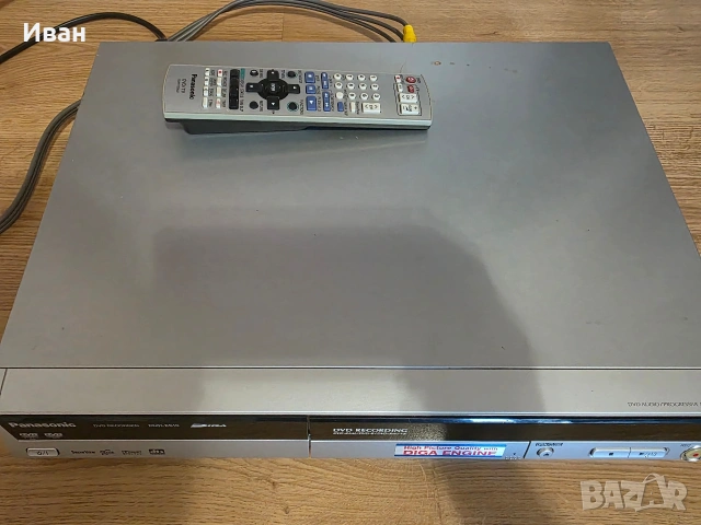 DVD рекордер Panasonic, снимка 2 - Плейъри, домашно кино, прожектори - 54856903