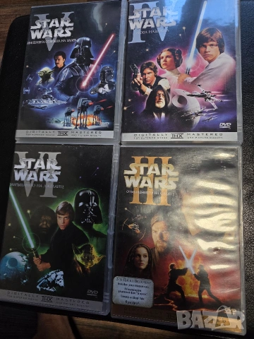 Продавам Star Wars на DVD 3,4,5,6, снимка 2 - DVD филми - 54664997