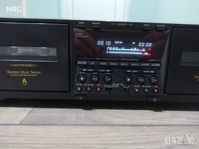 Sony TC-WE675 Dual cassette deck, снимка 5 - Декове - 54370761
