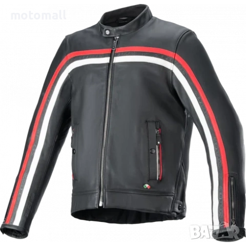 КОЖЕНО МОТО ЯКЕ ALPINESTARS DYNO BLACK/RED, снимка 2 - Аксесоари и консумативи - 54481606