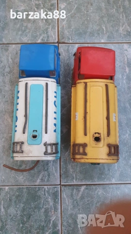 Стара играчка Камион 2 броя, снимка 6 - Колекции - 54539539