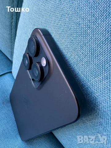 iPhone 15 pro max 100% орг.корпус black titanium.Перфектно състояние!, снимка 3 - Резервни части за телефони - 54368059