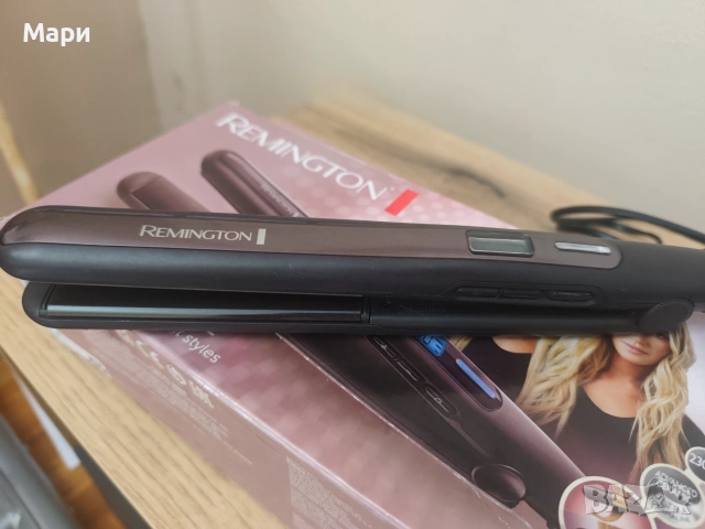 Преса за коса Remington Sleek curl , снимка 4 - Преси за коса - 55085997