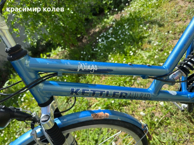 градски алуминиев велосипед "KETTLER ALU-RAD Wings"/28 цола/, снимка 3 - Велосипеди - 54589509