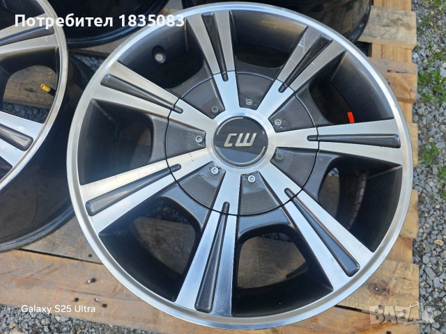 Лети джанти 17ки 5х118 Borbet, снимка 6 - Гуми и джанти - 54719850