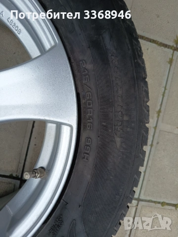 Джанти RH 16" 5X114,3 с гуми 215/60/16, снимка 6 - Гуми и джанти - 54636342