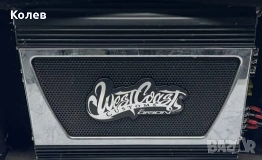 Бас каса субуфер subwoofer west coast customs by orion комплект със усилвател от същата марка , снимка 5 - Ресийвъри, усилватели, смесителни пултове - 54848975