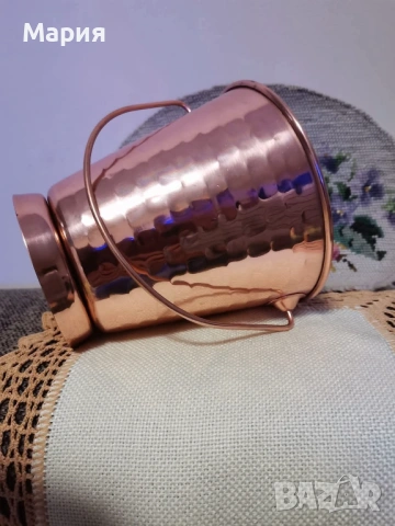 Меден съд шампаниера , снимка 3 - Антикварни и старинни предмети - 54294152