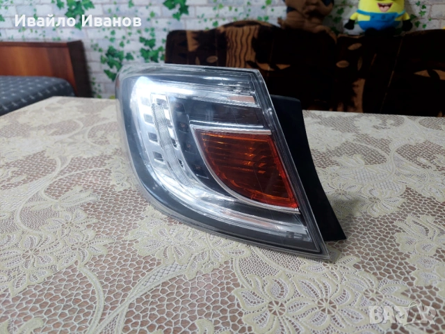 Ляв външен стоп за Mazda 6 (GH) 2007-2013 г. – Хечбек / Седан, снимка 2 - Части - 54615037