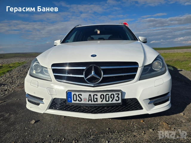 ПРЕДНА БРОНЯ AMG ФЕЙСЛИФТ OEM MERCEDES W204 OM651 2014