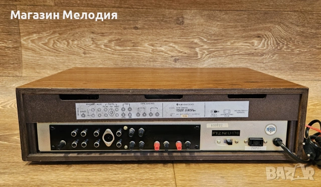 Ресивър Kenwood KR-1400 (1974г.) – Уникален звук, ТОП състояние!📻✨Японска винтидж класика!, снимка 10 - Декове - 55103366