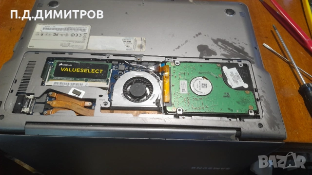  Notebook Samsung model NP530 U3B -ЗА ЧАСТИ, снимка 3 - Други - 54824498