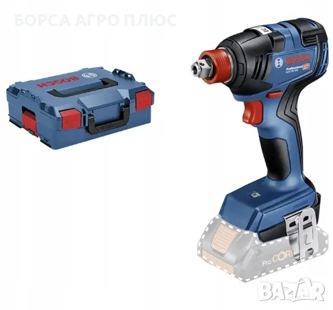 Bosch GDX 18V-200 SOLO L-BOXX 200Nm Ударен гайковерт Винтоверт Professional Нов
