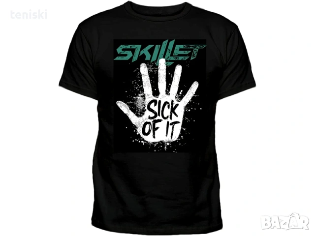 Рок тениски Skillet Скилет 6 модела, снимка 5 - Тениски - 54388096