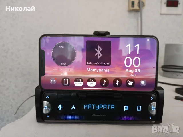Авто радио Pioneer Bluetooth, снимка 6 - Аксесоари и консумативи - 55569665