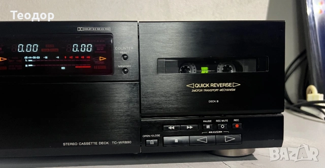 Двоен касетен дек Sony TC-WR890, снимка 5 - Декове - 54840332