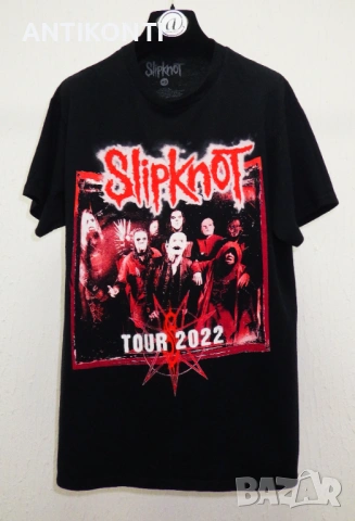 Slipknot Tour 2022 Тениска / Оригинален мърч, снимка 2 - Тениски - 54566306