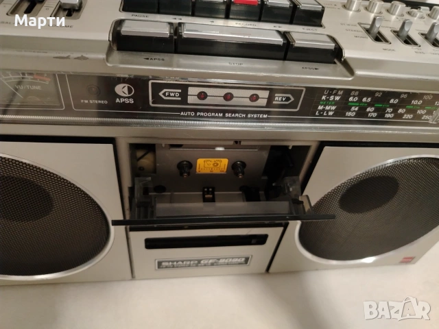Sharp gf 9090, снимка 6 - Радиокасетофони, транзистори - 55093398