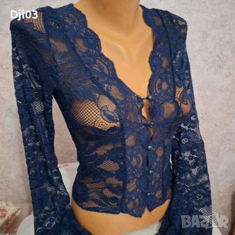 Дантелено Болеро, снимка 2 - Жилетки - 54322760