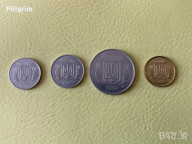 Украйна, комплект монет 1, 2, 5, 10 копейки., снимка 2 - Нумизматика и бонистика - 55363332