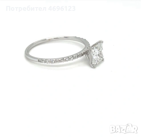 1, 35 ct Диамантен  Пръстен / Годежен Пръстен, снимка 3 - Други - 54004718
