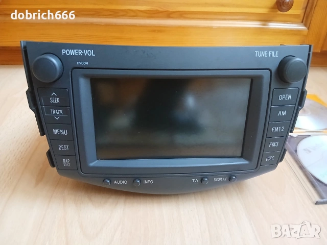 Мултимедия Toyota Rav4 2005-2013 CD Player радио Тойота Рав4 навигация 120 евро, снимка 2 - Аксесоари и консумативи - 54644957