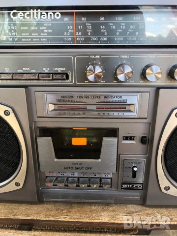 Радиокасетофон Wilco CRS-1049(Japan)!, снимка 5 - Радиокасетофони, транзистори - 54987459