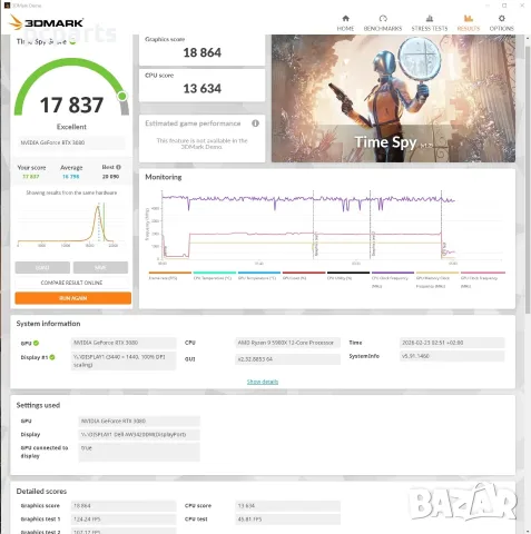 Комбо Процесор AMD 5900X + Дъно MSI X570 TOMAHAWK WIFI + 32GB RAM + DARK ROCK PRO 4, снимка 4 - Процесори - 55322899
