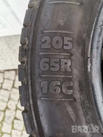 4бр БУСОВИ гуми KLEBER TRANSPRO 205/65/16С, снимка 4 - Гуми и джанти - 55342085