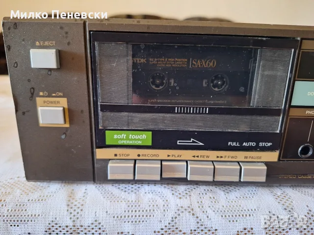 SANYO RD 224 STEREO CASSETTE DECK.MADE IN JAPAN., снимка 2 - Декове - 55509581