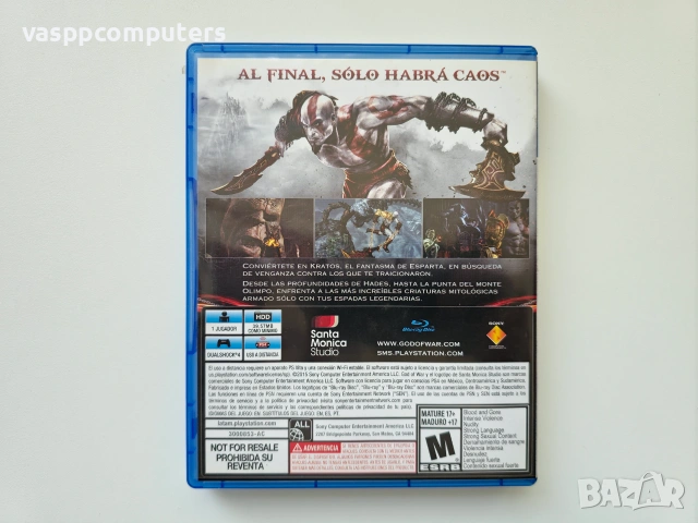 God of War III: Remastered (PS4), снимка 3 - Игри за PlayStation - 55138307