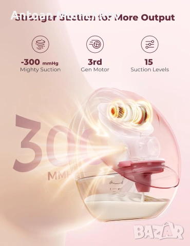 Помпа за кърма Momcozy Mobile Flow M9 2 броя, снимка 3 - Помпи за кърма - 55033152