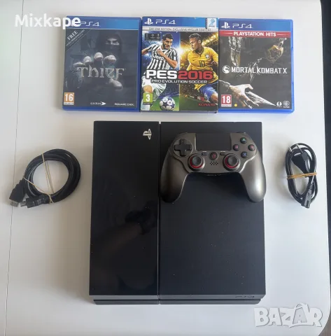 PlayStation 4 Профилактирана + Игри 