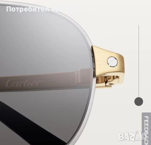 Cartier Santos слънчеви очила, снимка 4 - Слънчеви и диоптрични очила - 54239944