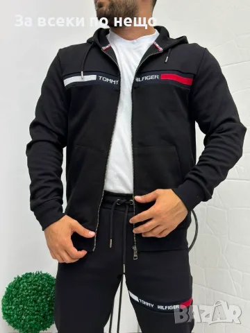 Tommy Hilfiger Мъжки Спортен Комплект🔝Мъжки Спортен Екип Томи Хилфигер Код A1797, снимка 2 - Спортни дрехи, екипи - 55648851